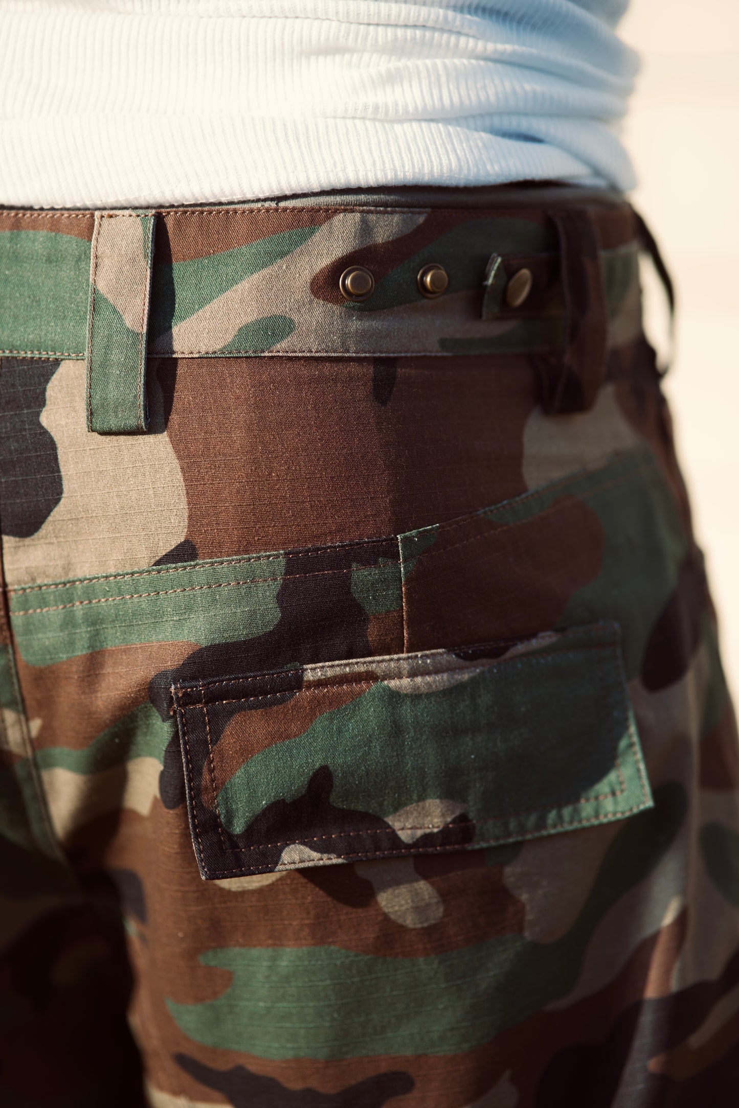 CRLCT® - (BOOTCAMP) HYBRID CAMO CARGO SHORTS